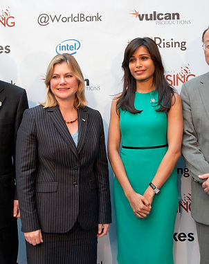 Freida Pinto at event